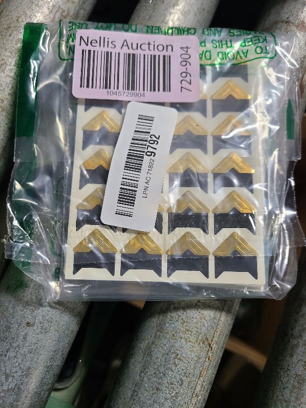 Photo 1 of 360 Count Self-Adhesive Acid Free Photo Corners for Scrapbooks Memory Books (Gold)