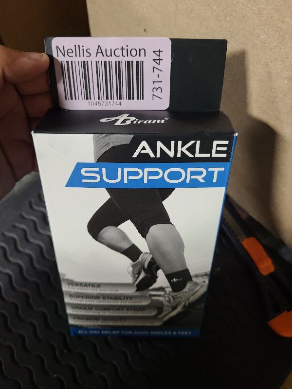 Photo 1 of ABIRAM Ankle Brace for Women & Men, Ankle Compression Sleeve, Foot Sleeve with Wrap, Ankle Support, Foot Brace for Sprained Foot & Arch, Plantar Fasciitis Relief Socks, Achilles Tendonitis, Sports