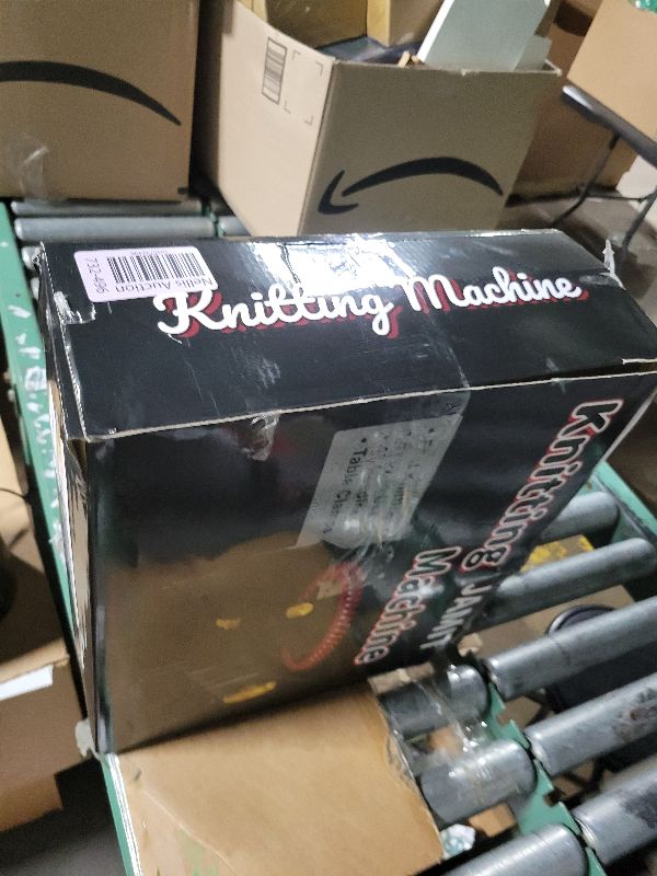 Photo 1 of 48 Needles Knitting Machine, Hand Crank Knitting Loom Machines for Adults, Knitting Board Rotating Double Knit Machine Kit (No Electric Function)