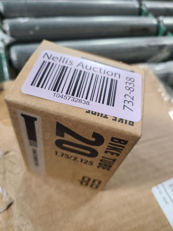 Photo 1 of 20"x1.75/2.25 Heavy Duty Bike Tube,20x1.75/1.95/2.0/2.10/2.125/2.25 Replacement Bicycle Tube(Single), Reliable 20 x 1.75-2.25 Inner Tube AV32mm Schrader Valve for City/Road/Mountain Cycling Scenarios