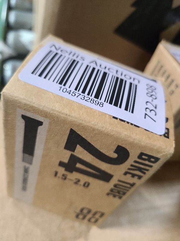 Photo 1 of 24x1.50 24x1.75 Schrader Valve 32mm Inch Bike Tube, 24" Replacement Bicycle Tube (Single), Reliable 24 x 1.50-1.75 Bike Inner Tube for City/Road/Cruiser/Mountain Cycling Scenarios
