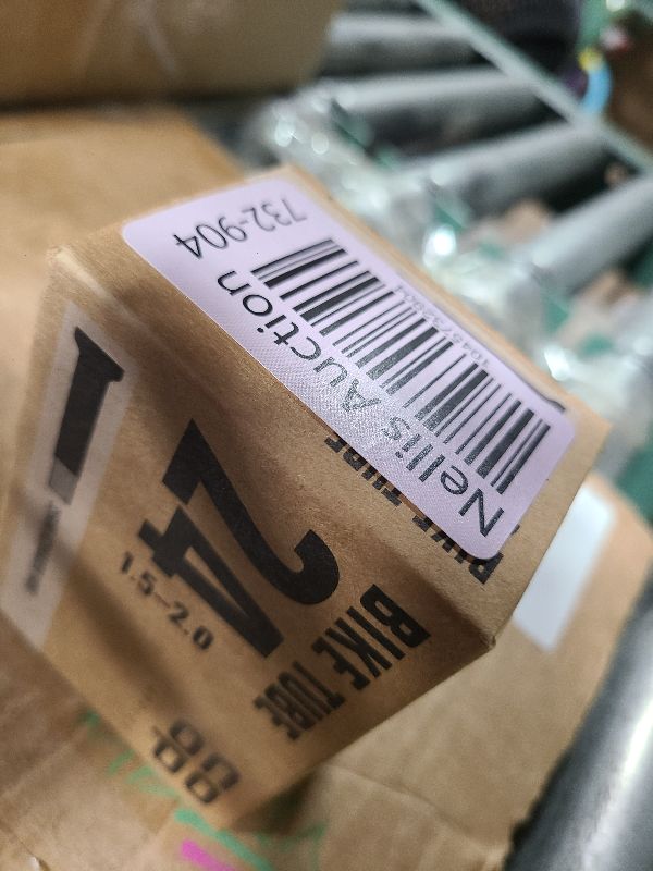 Photo 1 of 24x1.50 24x1.75 Schrader Valve 32mm Inch Bike Tube, 24" Replacement Bicycle Tube (Single), Reliable 24 x 1.50-1.75 Bike Inner Tube for City/Road/Cruiser/Mountain Cycling Scenarios
