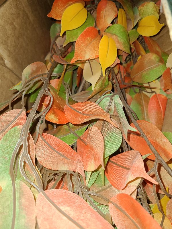 Photo 1 of 3' Autumn Oak Artificial Fall Tree