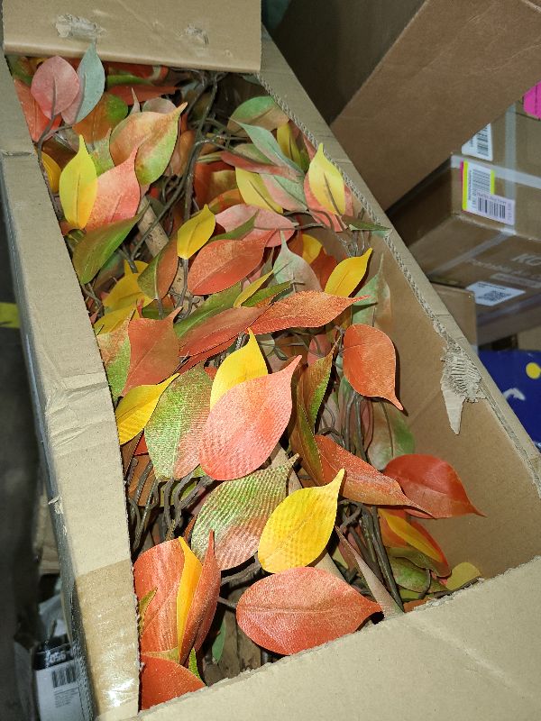 Photo 1 of 6’ Autumn Oak Artificial Fall Tree