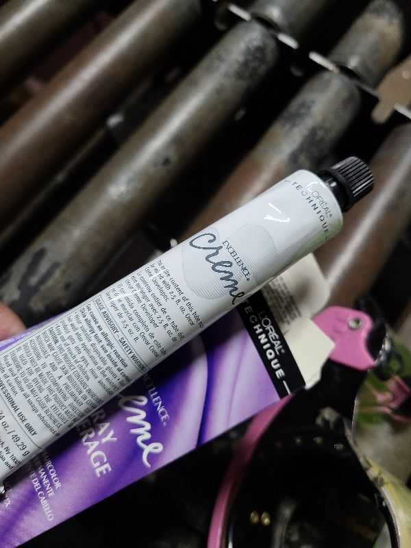 Photo 1 of  L'Oréal Technique Excellence Crème Permanent Hair Color - Long-Lasting Hair Dye, Rich Formula With No-Drip Application, Superb Gray Coverage Color: 5.1 Medium Ash Brown
