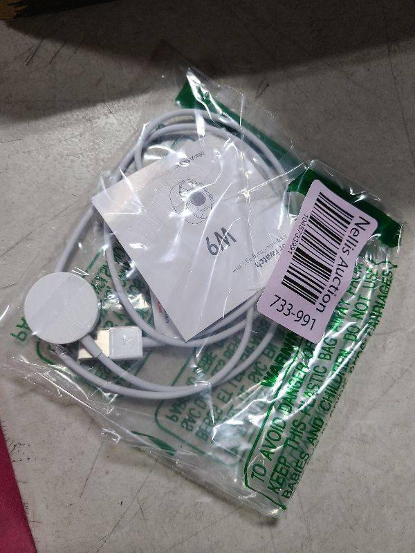 Photo 1 of ???? ???????? for Apple Watch Charger Magnetic Fast Charging Cable [Portable] Magnetic Wireless Charging Compatible with iWatch Series Ultra/10/9/8/7/6/SE/5/4/3/2-[3.3FT] White