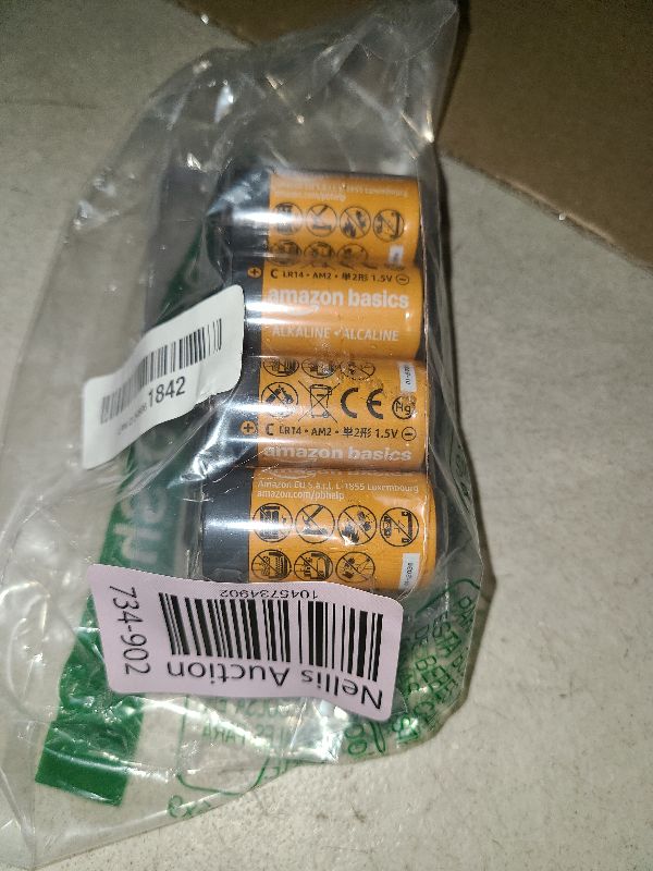 Photo 1 of  D Batteries, D Cell Battery Premium Alkaline, 8 Count