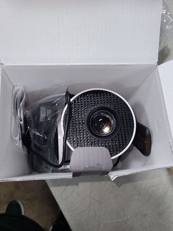 Photo 1 of Mini Portable Projector 4K WiFi 6 BT 5.2 Upgraded Portable Projector Full HD Supported for Phone /PC /TV /HDMI /PS5 /Laptop Auto Keystone Home Theater 180° Rotation [Built-in App]