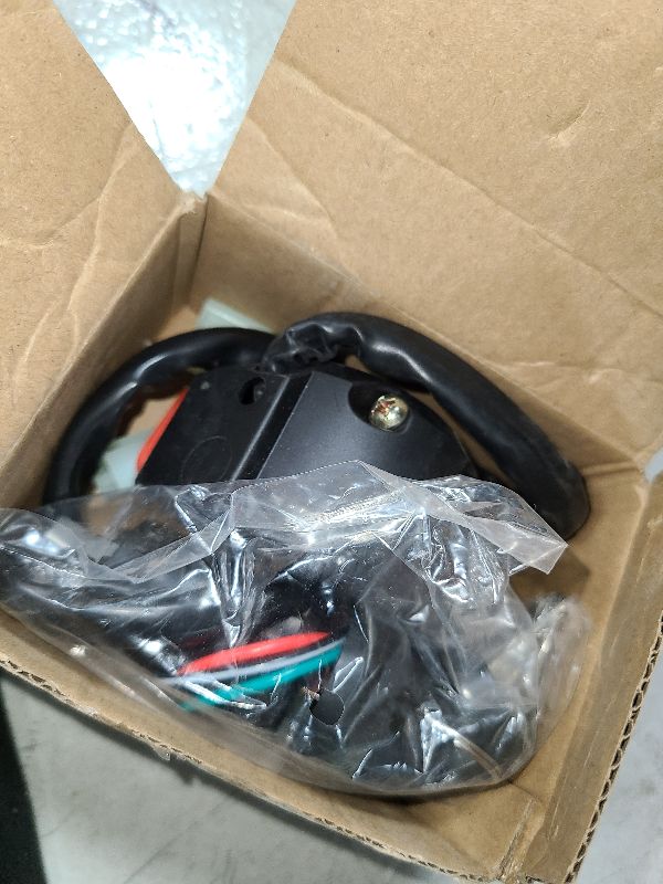 Photo 1 of 3 Function Left Starter Switch+4 Wires Ignition Switch Key with Cap Assembly for 50cc 70 cc 90cc 110 cc 125cc 150cc TaoTao SUNL Coolster Chinese ATV Quad 4 Wheeler Apollo Dirt Bike Scooter Parts