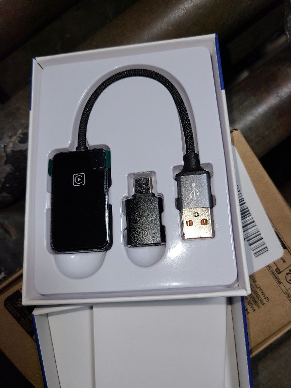 Photo 1 of 2025 Upgraded Wireless carplay Adapter for iPhone, for Apple carplay Wireless Adapter, Plug & Play, for iPhone iOS 10+/ for Android 11+