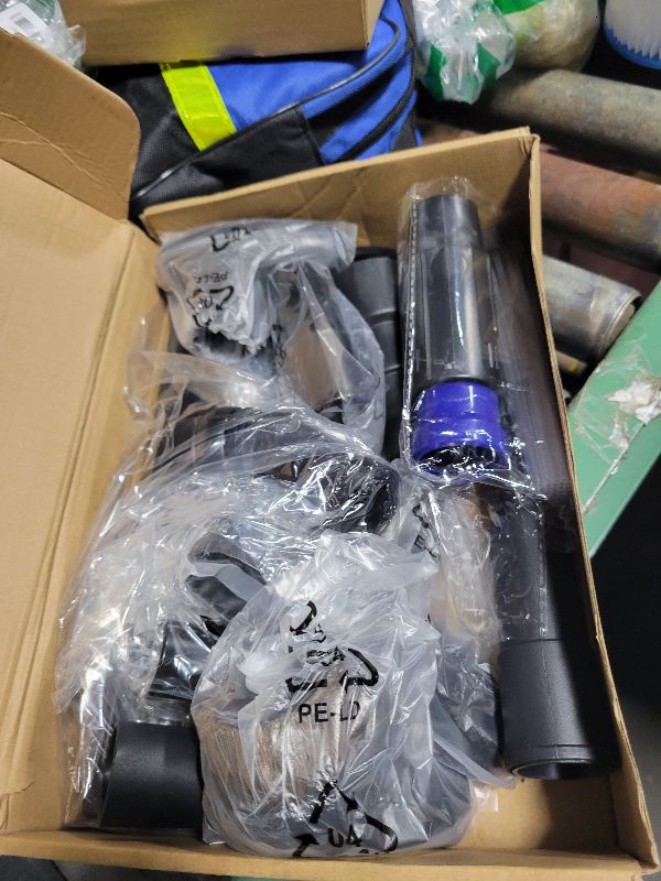 Photo 1 of 12Pcs Universal Vacuum Attachment Professional Shop Vac Accessories Wet Dry Vacuum Hose Adapter with Hair Brush Extension Wand Flexible Crevice Tool fit 2 1/2" to 1 1/4" and 1 7/8" to 1" Vacuum Hose