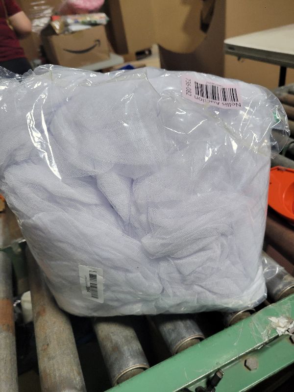 Photo 1 of 39x10Ft Mosquito Netting Garden Mesh Netting, Bug Insect Mosquito Fly Bird Net, Animals Barrier Protection Net, White 3x12 m