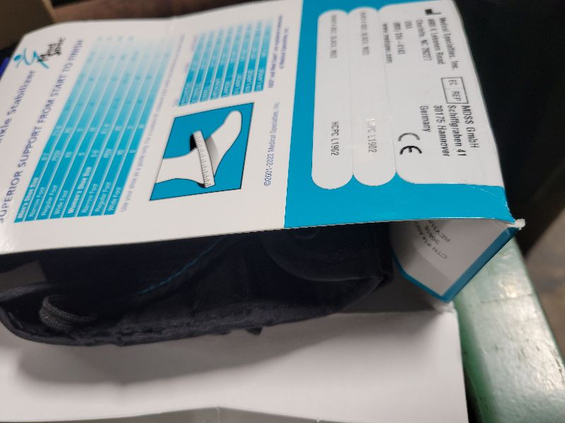 Photo 1 of 
Brand: Med Spec
4.2
4.2 out of 5 stars
(191)
ASO EVO Ankle Stabilizer Brace (Small - Black) by Medspec/ASO Braces 