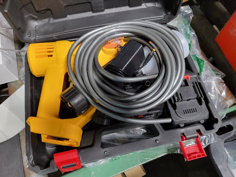 Photo 1 of  6-IN-1 BRUSHLESS Cordless Pressure Washer,Max 950 PSI Portable Pressure Washer,3 Adjustable Levels with 6-in-1 Nozzle,21V 3.0Ah Li-ion Battery,Electric Pressure Washer for Washing Cars/Floors/Boat
