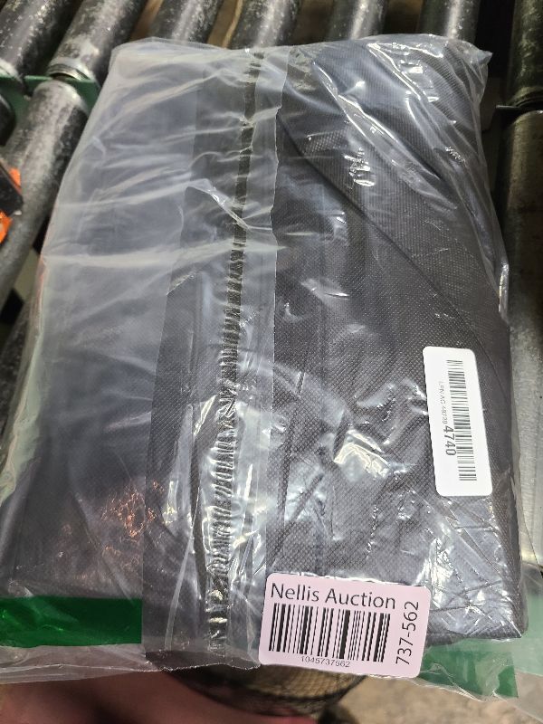 Photo 1 of 2-Pack, XL-Large Insulated Grocery Shopping Bags, Black, Reusable Bag,Thermal Zipper,Collapsible,Tote,Cooler,Food Transport hot and Cold,Camping, delivery Groceries Freezer