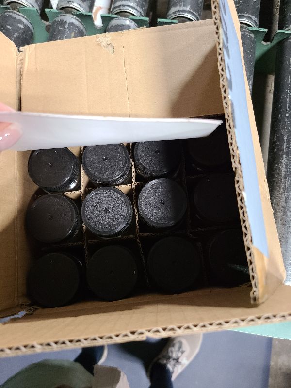Photo 1 of 20 PACK 2 oz Glass Shot Bottles w/ Black Lids & 20 Labels - Small Clear Jar for Ginger, Wellness Shot, Juice, Sample, Whiskey - Travel Essentials Mini Bottles - Wide Mouth, Leakproof, Dishwasher Safe