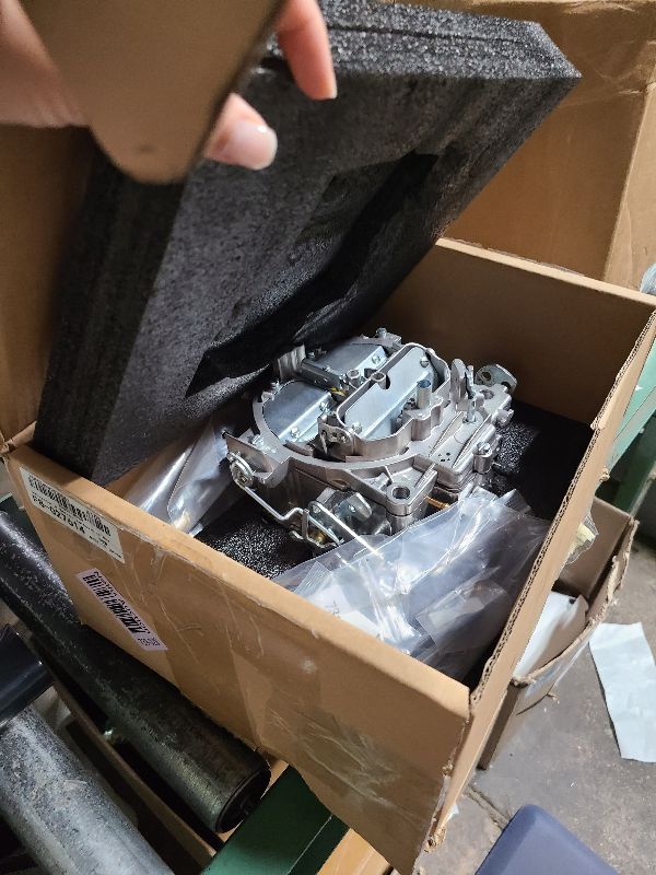 Photo 1 of 4 Barrel Carburetor Replacement for Chevrolet Engines 327 350 427 454 | Carb Replacement for 1901R Rochester Quadrajet 4MV 1966-1973 1901-GG 4-BBL/for Corvettes 1975-1979 750 CFM