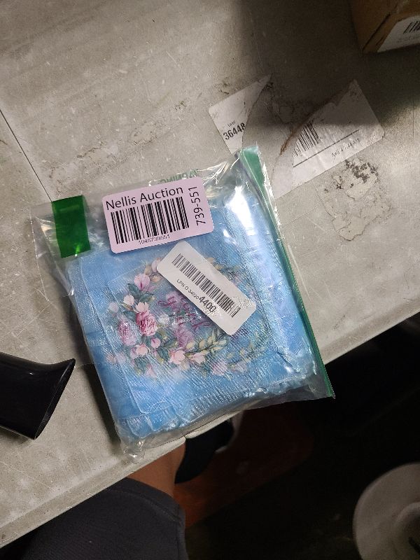 Photo 1 of 50 Pcs Organza Bags Thank You Printed Satin Drawstring Organza Pouch Candy Bags Wedding Party Favor Gift Bag Jewelry Pouch (Blue, 4×4.8 Inch)
