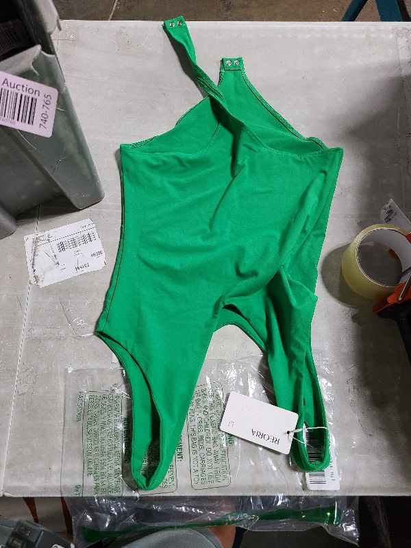 Photo 1 of  Women's One Piece Thong Swimsuit S