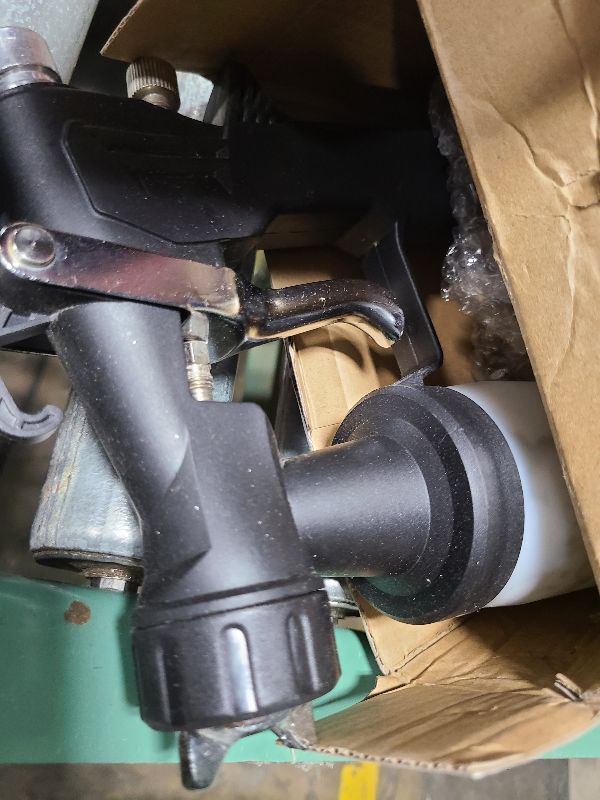 Photo 1 of Bronze Tan Replacement Gun for HVLP Spray Tan Machine With 200ml Cup - For DHA Solution - Adjustable Flow