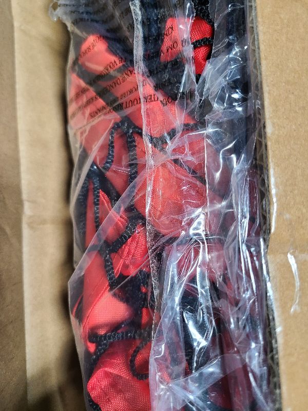 Photo 1 of 7'x7' Portable Baseball Net Set - Batting, Hitting & Pitching Practice Net with Tee, Bat, Balls, Strike Zone, Carrying Bag, for All Skills