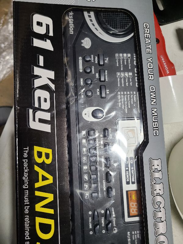 Photo 1 of 61 Key Piano Keyboard