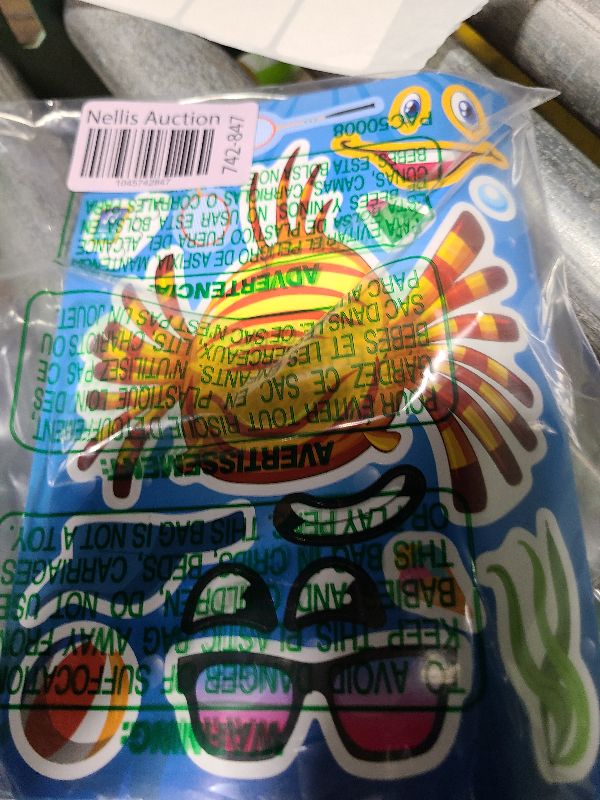 Photo 1 of 24 Sheets Make Your Own Sea Animals Stickers for Kids Toddlers, Make-a-face Stickers, Ocean Animals Stickers for Kids Party Favors Activities