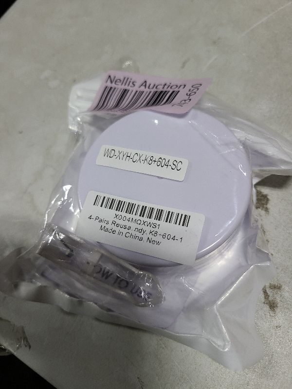Photo 1 of 4-Pairs Reusable Magnetic Eyelashes with Applicator: Natural Look, Reusable, No Glue or Liner Needed, Wendy, K8+604