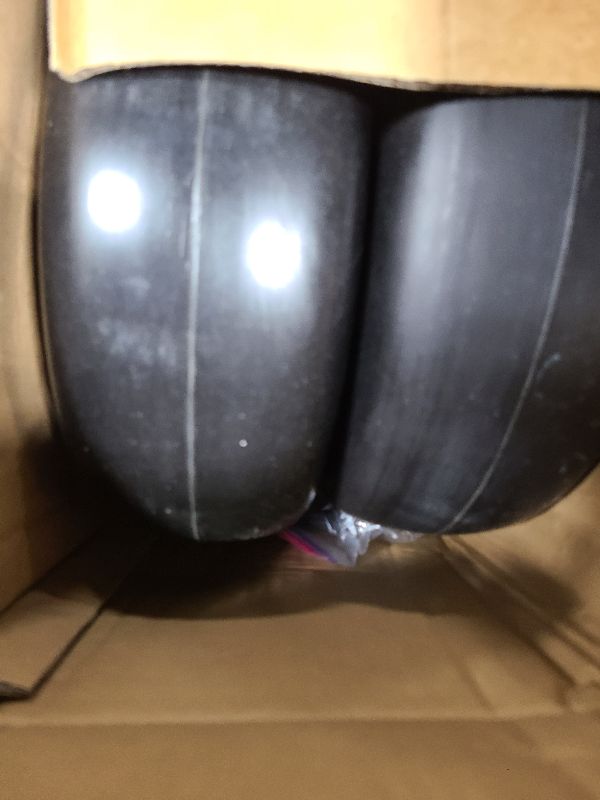 Photo 1 of 13x5.00-6 Flat Free Tire and Wheel for Zero Turn Lawn Mower,Commercial Grade Lawn - 13x5.00-6 Smooth Solid Front Tire Assembly with 3/4" & Extra 5/8" Bushings,3.25" Centered Hub - 2 pcs