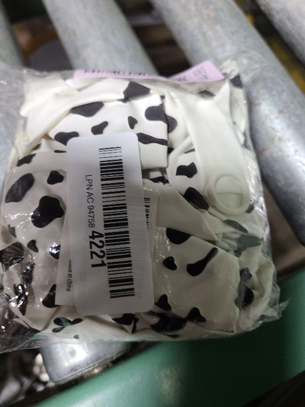 Photo 1 of 30PCS Cow Balloons Funny Cow Print Balloons For Children's Party Western Cowboy Theme for Kids Birthday Party Favor Supplies Decorations