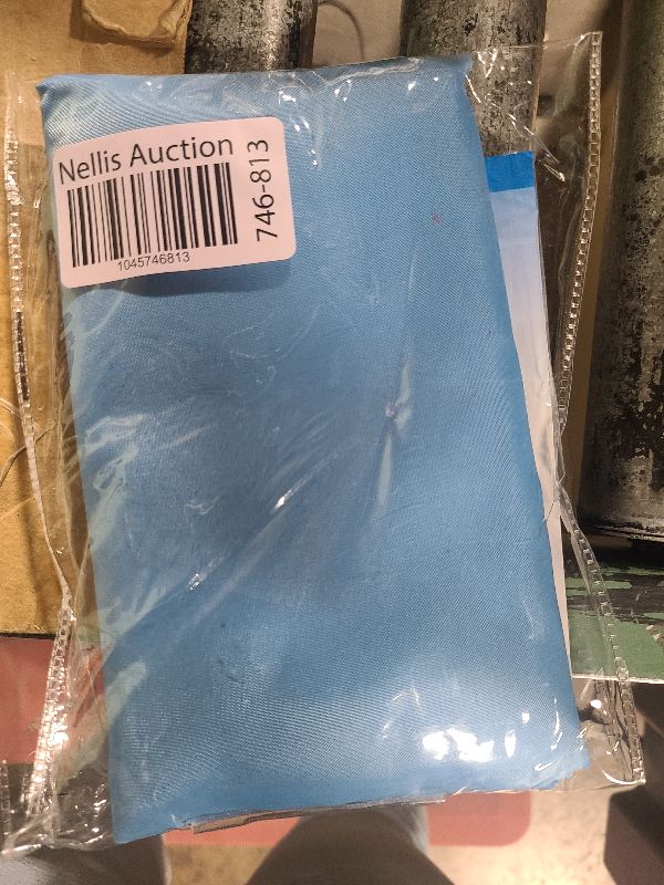 Photo 1 of Nylon XL Laundry Bag - Locking Drawstring Closure, Machine Washable, These Large Bags Will Fit a Laundry Basket and Strong Enough to Carry up to Two Loads of Clothes (Light Blue | 22" x 32")