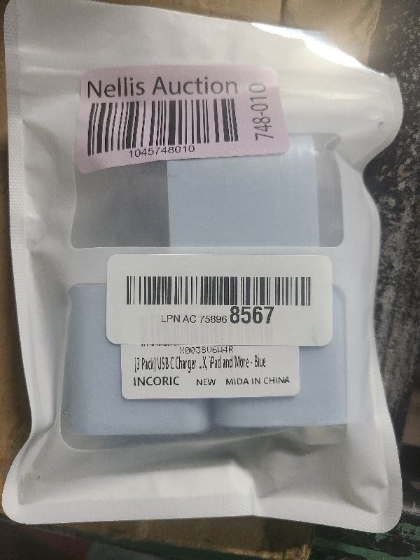 Photo 1 of [3 Pack] USB C Charger Block, iPhone 16 Charger Block 20W PD Power Adapter for iPhone 16/16Pro/16Pro Max/16Plus/15/14/13/12/11/ Xs/X, iPad and More - Blue