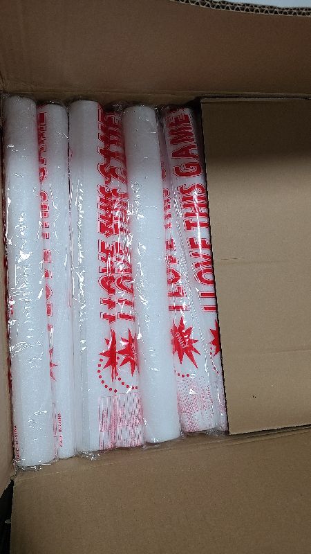 Photo 1 of 53 PCS Foam Glow Sticks, Glow Sticks Bulk Party Pack, LED Light up Foam Stick for Wedding with 3 Modes Colorful Flashing, Neon Party Favors Supplies for Birthday, Carnival, Concert