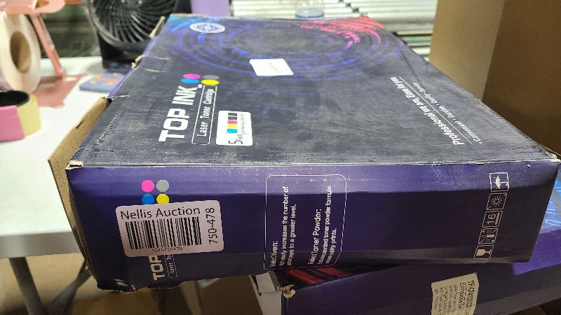 Photo 1 of 410X Toner Cartridges 5 Pack High Yield (with Chip) Compatible Replacement for HP 410A 410X for Color Laserjet Pro MFP M477fdw M477fdn M477fnw Pro M452dn M452nw M452dw Printer Toner (BCMY)
