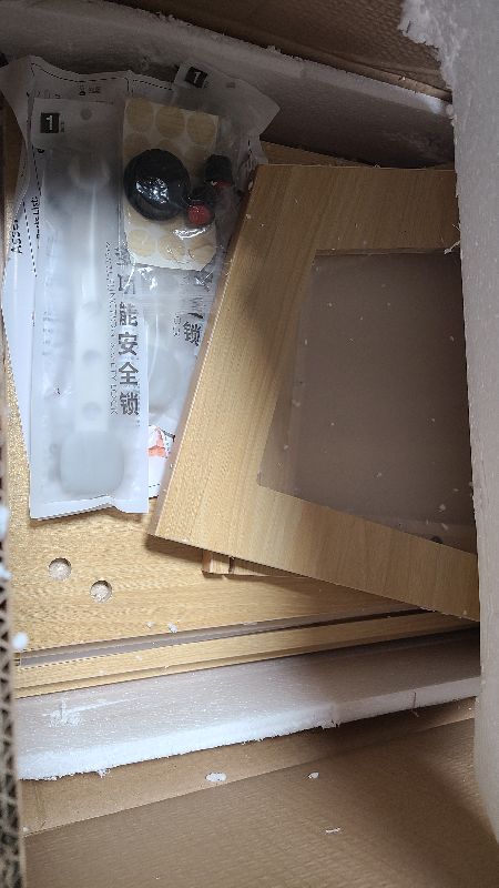 Photo 1 of 24" Wooden Hamster Cage, Chewproof Gerbil Cages and Habitats, Openable Top Roof Window with Silencing Pad, Guinea Pig Cage for Small Animals, Dwarf and Syrian Hamster, 24 x 16 x 16 Inches