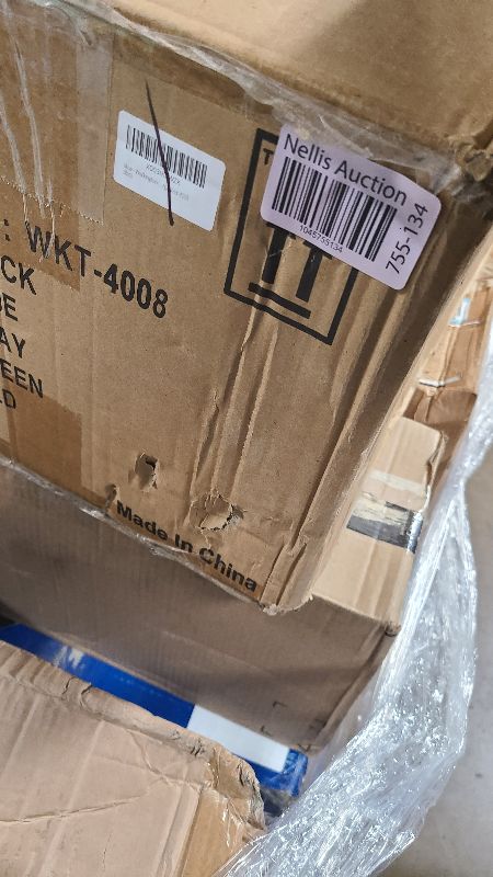 Photo 1 of Workington Industrial 2 Drawers Portable Metal Intermediate Box, 26" Middle Tool Chest Cabinet with Ball Bearing Drawer Slides, Steel Tool Storage Box Organizer 4008 Black