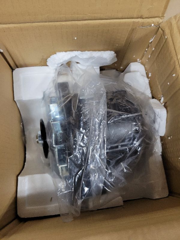 Photo 1 of 45-2671 Alternator with Pulley Compatible with Thermo King Tripac APU High Output Long Life 14.5V 120 AMP Alternator w/Pulley Fit for Thermo King Tripac Evolution APU #41-9925 45-2596 45-2669 45-2259