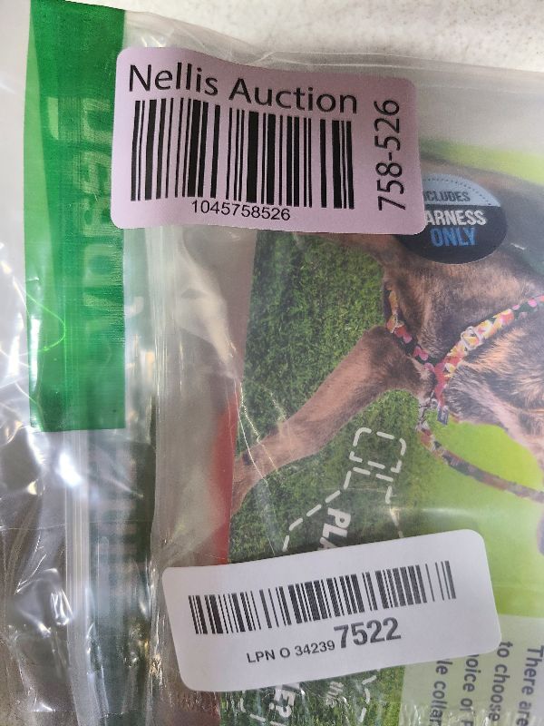 Photo 1 of 2 Hounds Design Freedom No Pull Dog Harness, Adjustable Harness, Easy Walking & Comfortable Control, Fits Small, Medium & Large Dogs, Solid Colors, Made in USA, 1" LG, Neon Organge