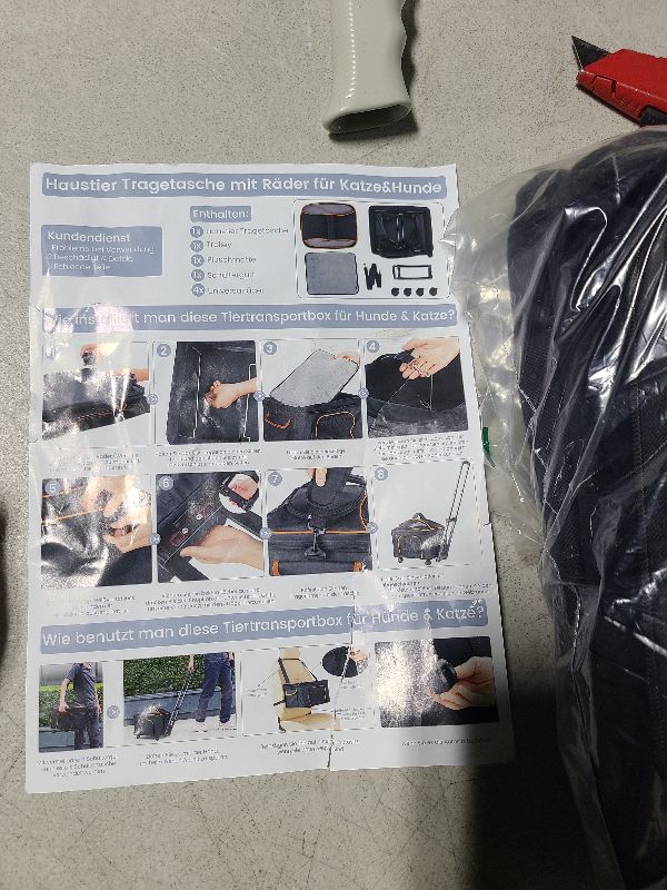 Photo 1 of (212)
20 x 14 x 14 Expandable cat car Travel Carrier for 1 Small-Medium cat,with a Portable Leakproof Small cat Litter Box