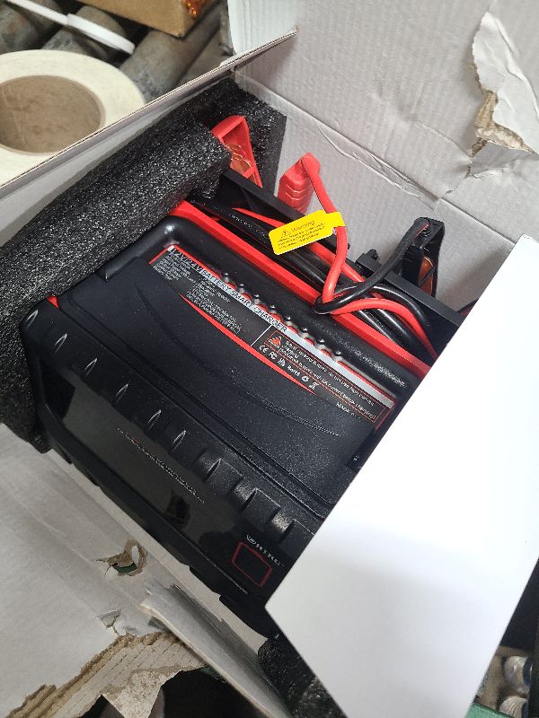 Photo 1 of 20-Amp Smart Battery Charger Maintainer, 12V/20A and 24V/10A Lithium lron LiFePO4 Lead Acid(AGM/Gel/SLA) Deep Cycle Car Battery Trickle Charger Pulse Repair, for Car Truck Motorcycle Automotive