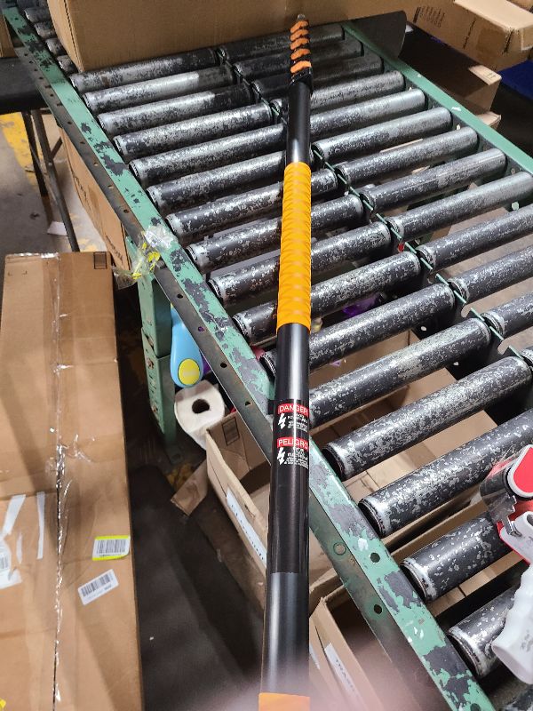 Photo 1 of 5-30 ft Long Telescopic Extension Pole // Multi-purpose Extendable Pole with Universal Twist-on Metal Tip // Lightweight and Sturdy // Best Telescoping Pole for Painting, Dusting and Window Cleaning