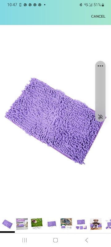 Photo 1 of  Chenille Pet Cushion Mat Pad for Rabbits Chinchillas Animals Lightweight Portable Comfortable for Cages Sofas Cars Home Use Versatile Pet Blanket Random Colors