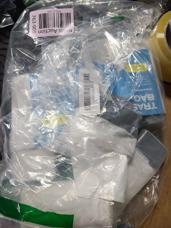 Photo 1 of 120 Counts 1.6 Gallon Mini Drawstring Trash Bags, Small Garbage Bags by KSSKSS, Code a fit 4.5-8 Liter, 1.2-2 Gal, White Trash Bin Liners for Home Office Kitchen Bathroom Bedroom
