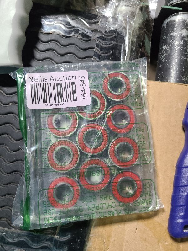 Photo 1 of 10 Pack 6202-2RS Double Rubber Seal Bearing 15x35x11mm,Pre Lubricated,Stable Performance,Cost Effective, Deep Groove Ball Bearings