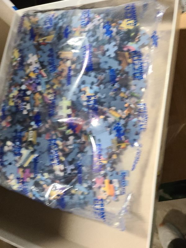 Photo 1 of Ravensburger - Disney & Pixar - 1000 Piece Jigsaw Puzzle - Stunning, Vivid Imagery of Favorites Mickey Mouse, Olaf & More - Toy Shop Scene - Ideal Gift - Frameable Art- Puzzles for Adults