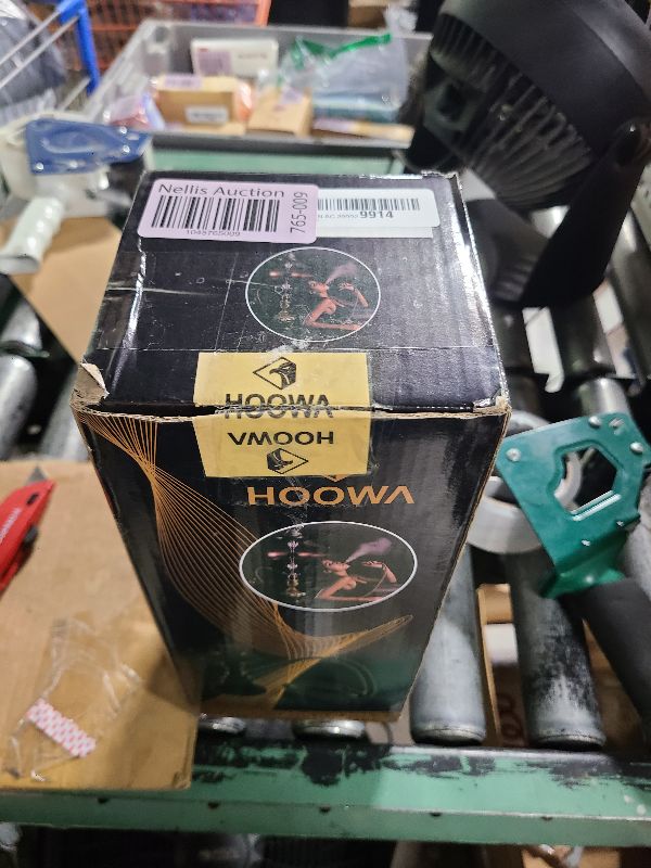 Photo 1 of 2 Hose Hookah Set 11'' Small Shisha Hookah Set With Mini Pumpkin Glass Vase, Ceramic Bowl, Leather Hose, Coal Tong, Hookah Foil, Disposable Tips (Colorful)