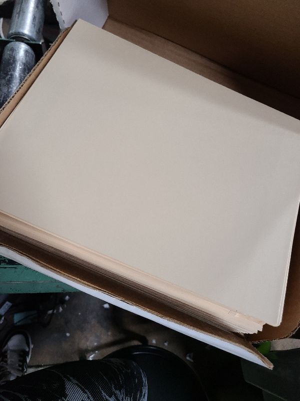 Photo 1 of 50 End Tab Fastener File Folders - Reinforced Straight Cut Tab 2 Prong Folders- Designed to Organize Standard Medical Files and Office Documents - Letter Size, Manila, 50 Pack