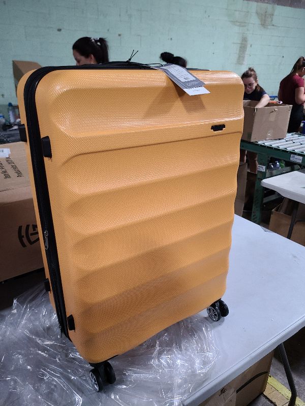 Photo 1 of 2pcs Anti-scratch ABS Hardside blue luggage Carry-On 20inch and 28inch Lightweight Spinner Suitcase

