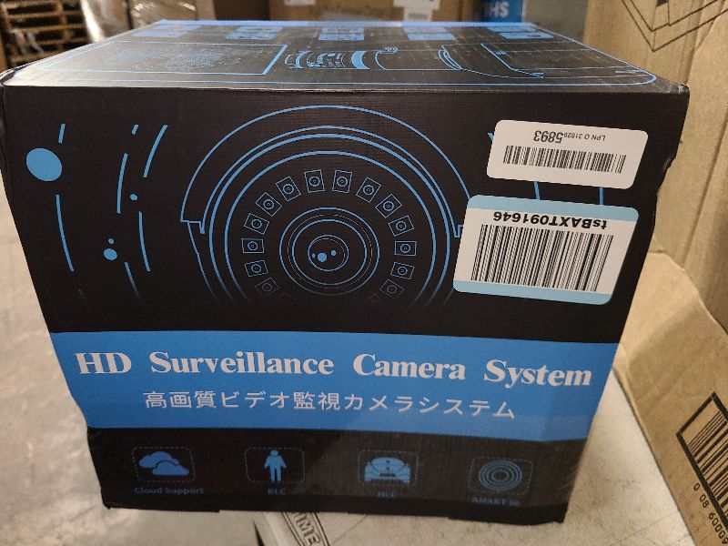 Photo 1 of (Auto-Vidoe Tracking & 2-Way Audio) WiFi PTZ Outdoor Security Camera System Pan 5MP Wireless Cameras System 10 Channel NVR Video Surveillance DVR Set