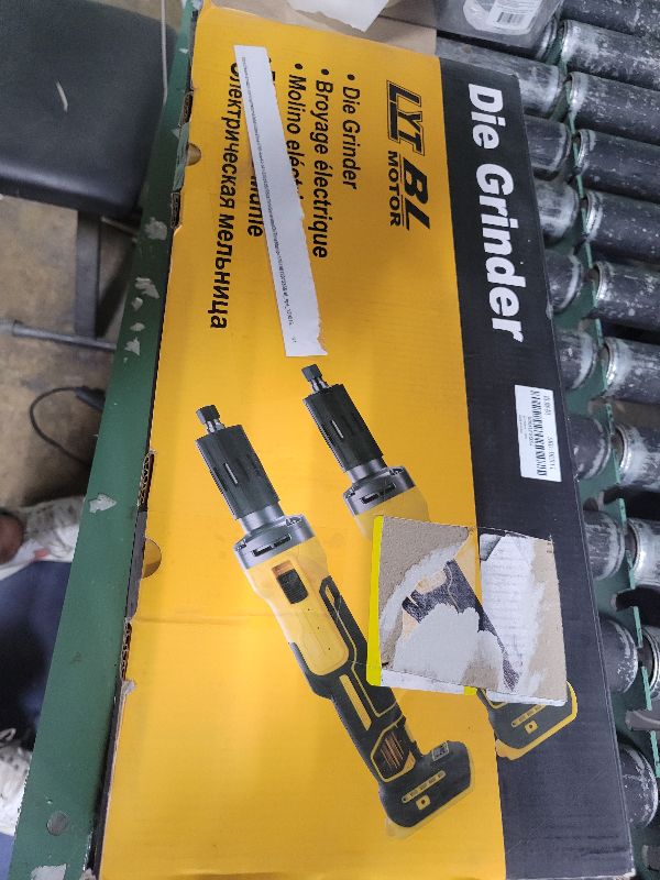 Photo 1 of Cordless Die Grinder Compatible with DEWALT 20V, 20,000 RPM Brushless Motor, 1/4" Precision Chuck, Compact Design, Variable Speed electric die grinder for Metal/Plastic/Wood Grinding (Tool Only)